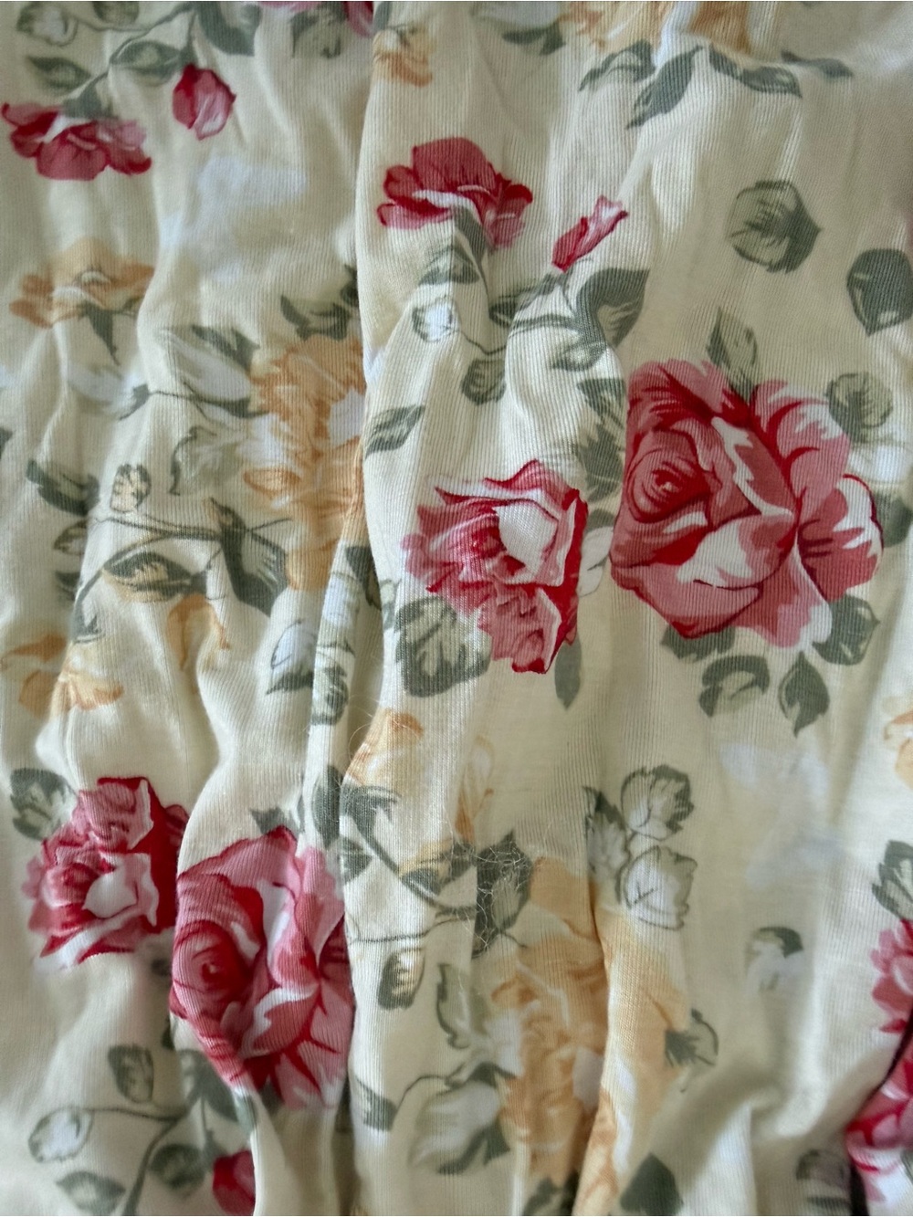Kismet XL Strapless Floral Maxi Dress in Cream and Rose / Wedding Guest / - Picture 5 of 8